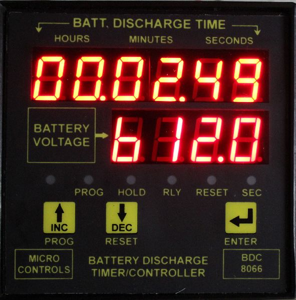 Battery Discharge Meter Controller