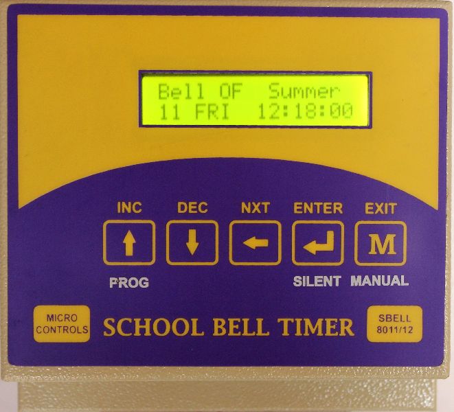 Electric School Bell Timer