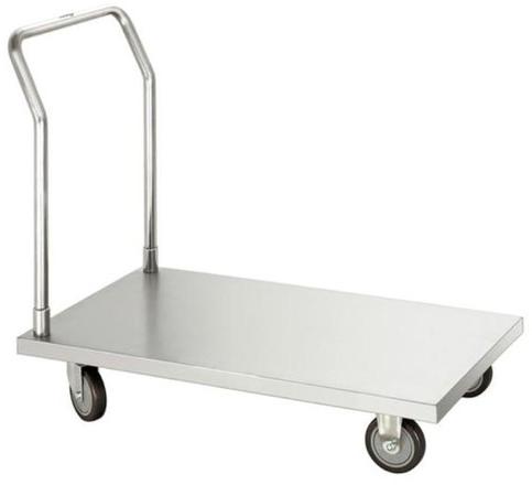 Stainless Steel Restaurant Carts, Color : Silver