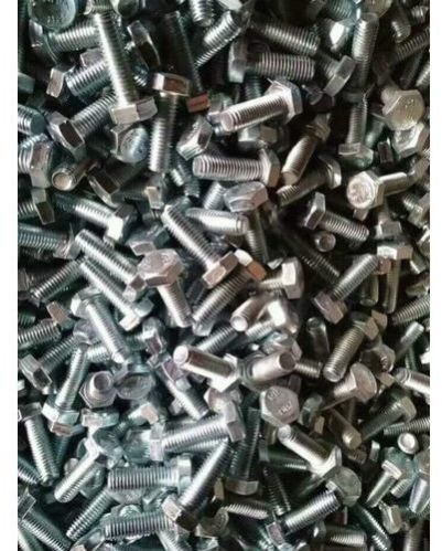 AMT STAINLESS STEEL Cold Forged Hex Bolts, Color : BLACK, SILVER