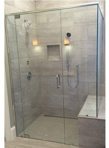 Glass Frameless Shower Enclosure, Feature : Long service life, Easy to operate, High performance, Smooth operation