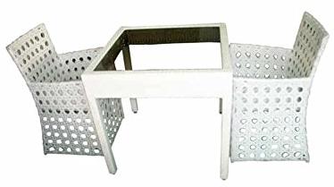 Modern outdoor Chair & Table Set, Folding Style : Non Foldable