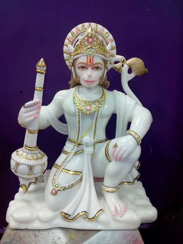 Marble Hanuman Statue