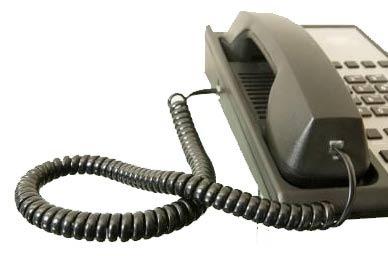 Telephone Coil Cord, Color : BLACK