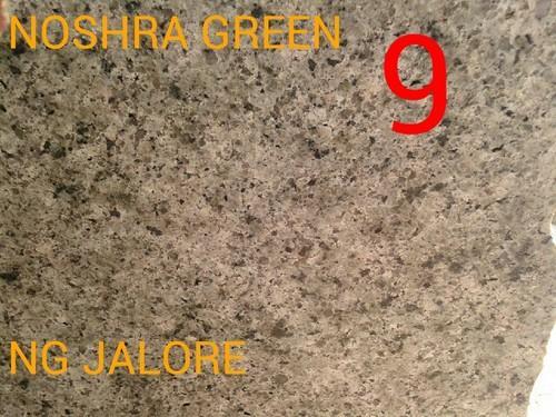 Rough-Rubbing Noshra Green Granite Stone, Size : 60x180cm, 120x240cm, 150x240cm, 260x180cm
