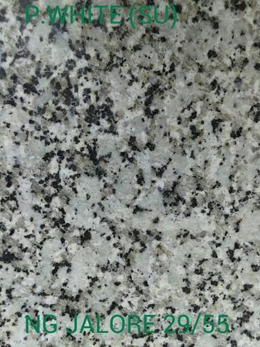 P White Granite Block Raw Material