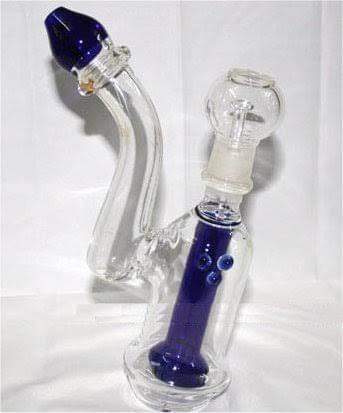 Glass Oil Bubbler Pipe, for Chemical Laboratory, Size : 10 Inches, 5 Inches