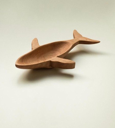 Wooden Fish Shaped Serving Platter, Size : 24.5x 11.5x 2cm, Pattern : Plain  at Rs 499 / Piece in Delhi