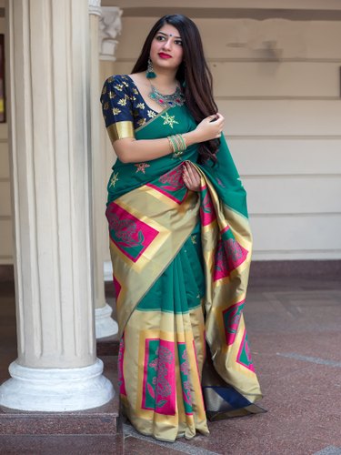 Banarasi Silk Saree - S.S.K Impex, Surat, Gujarat