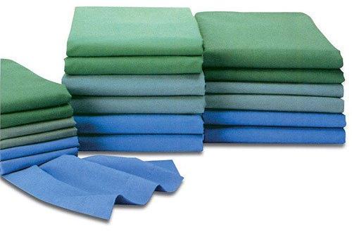 Plain OT Linen, Color : Blue, Green