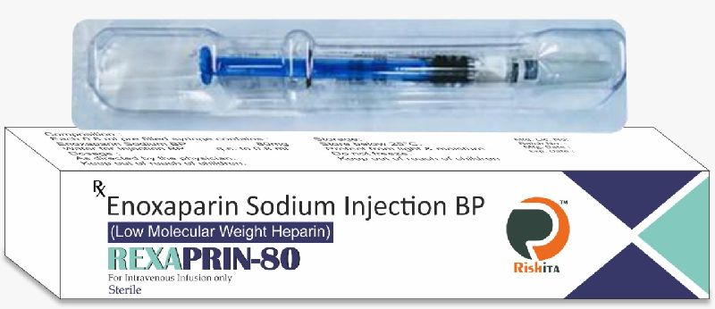 Anticoagulant - Enoxaparin Sodium Injection 80 mg