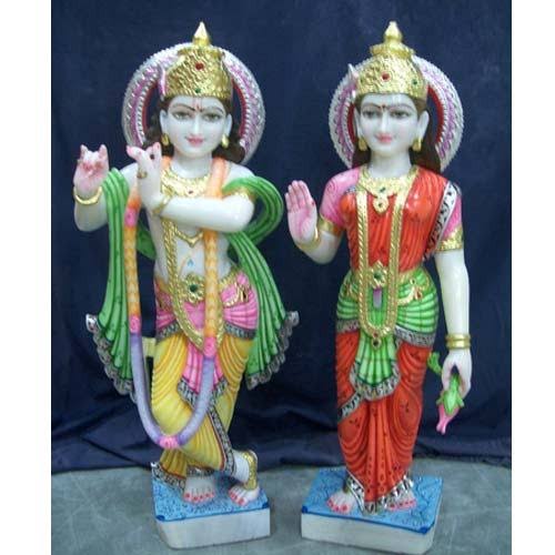 Marble radha krishna Murti, INR 35.50 kINR 75.50 k / Feet by Lokesh ...