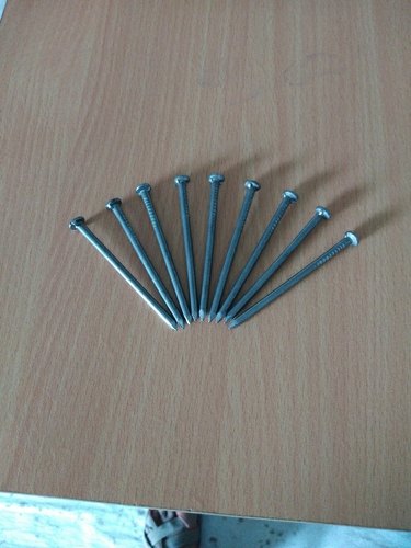 Polished 2 Inch Nails, for Fittings, Color : Silver