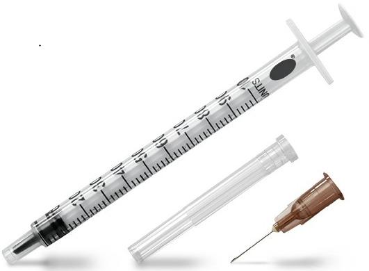 Disposing syringes