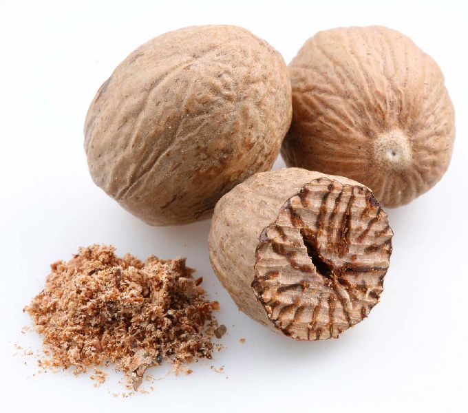 Common Nutmeg Seeds, for Nausea, Stomach Spasms Pain, Cancer, Diarrhea, Intestinal Gas, Kidney Disease