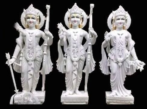 White Marble RAM Darbar Statue