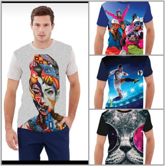 League Digital Pack Mens T-Shirts