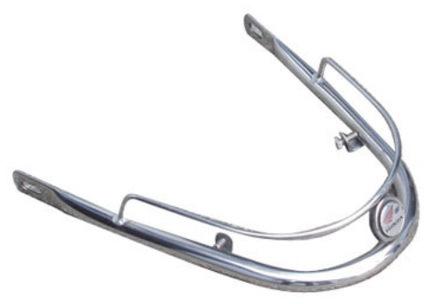Stainless Steel Scooty Mudguard Bumper, Color : Silver