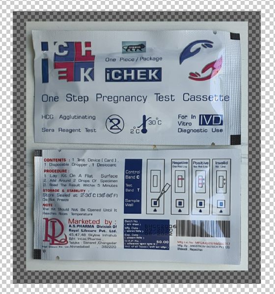 Ichek Pregnancy Test Cassette