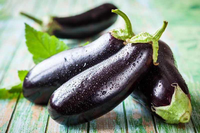 Fresh Aubergine