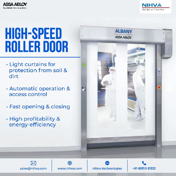 High-speed roller door