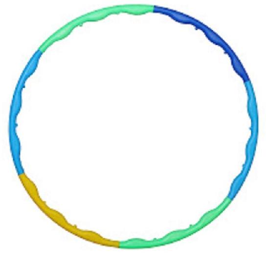 Round Plastic Hula Hoop, for Sports, Size : 24