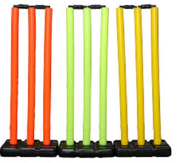 Verticle Plastic Cricket Stumps Set