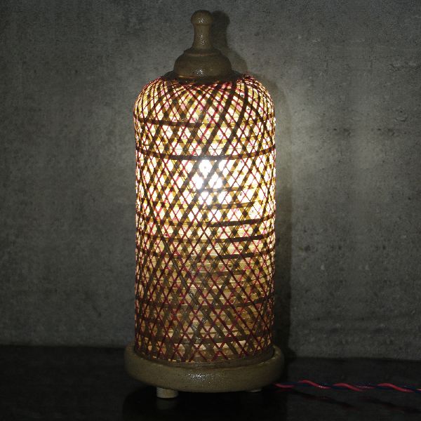 Bamboo Mat Table Lamp
