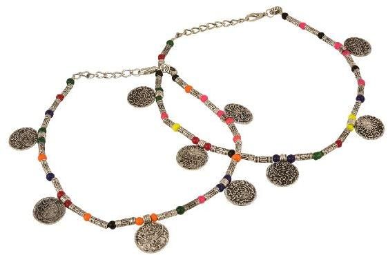 ANK14 Oxidized Anklets