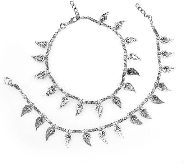 ANK49 Oxidized Anklets