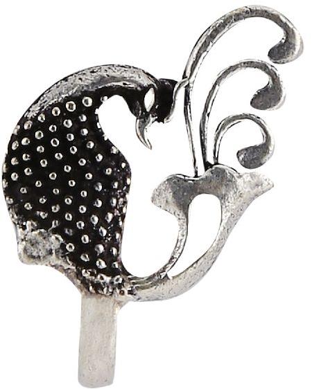 Alloy NP7 Oxidized Nose Pin, Occasion : Party Wear