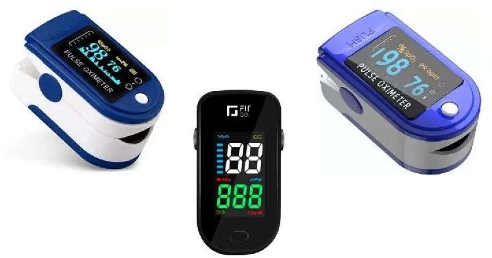 Battery PVC Pulse Oximeter, for Medical Use, Display Type : Digital
