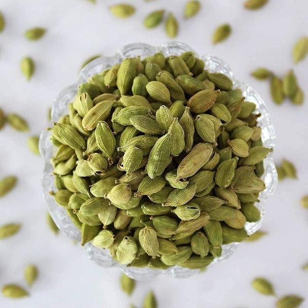 Polished Green Cardamom, for Cooking, Spices, Food Medicine, Cosmetics, Packaging Type : Plastic Pouch
