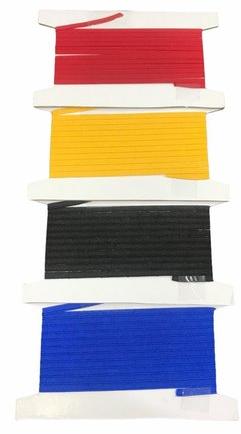 Nylon Plain Woven Mask Elastic Tape, Size : 6 mm