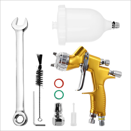 Automatic Polished Aluminium Alloy Airbrush Spray Gun, Feature : Finest Quality, Long Operational Life