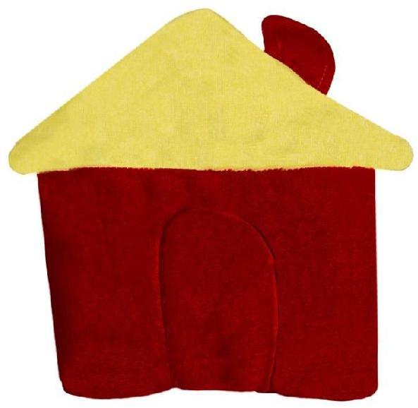 Brown House Shaped Baby Pillow, Feature : Comfortable, Easily Washable