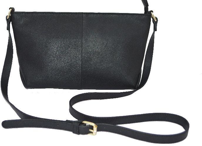Plain Leather Bag #1441, Size : 28.5X17X9 CM