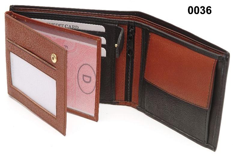 Leather Wallets, for Cash, Id Proof, Keeping Credit Card, Feature : Fine Finishing