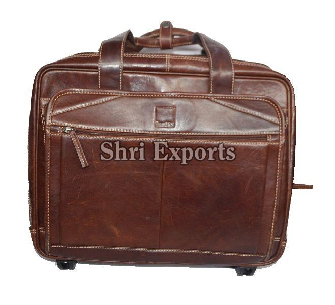 Shree leather clearance travel bag