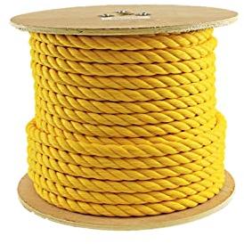 Twisted King PP Rope, Color : Yellow