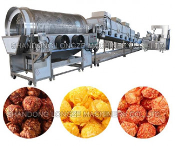 60kg per hour automatic industrial popcorn machine