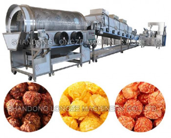 Automatic Continuous Popcorn Processing Production Line