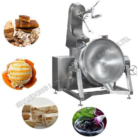 Stainless Steel Industrial Cooking Jacketed Kettle For Making Sauce/Jam/Paste/Soup/Congee