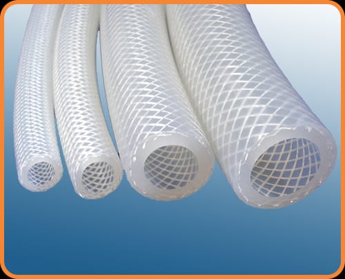 Rubber Silicone Braided Tube, for Industrial Use