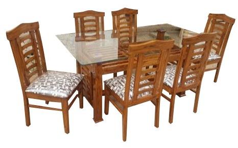 Brown Wood Dinette Set