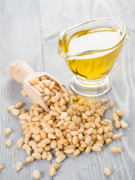 Pine Nut Oil, for Medicine, Color : Yellow