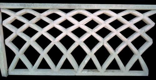 Rectangular Polished Designer Cement Jali, for Construction, Style : Antique