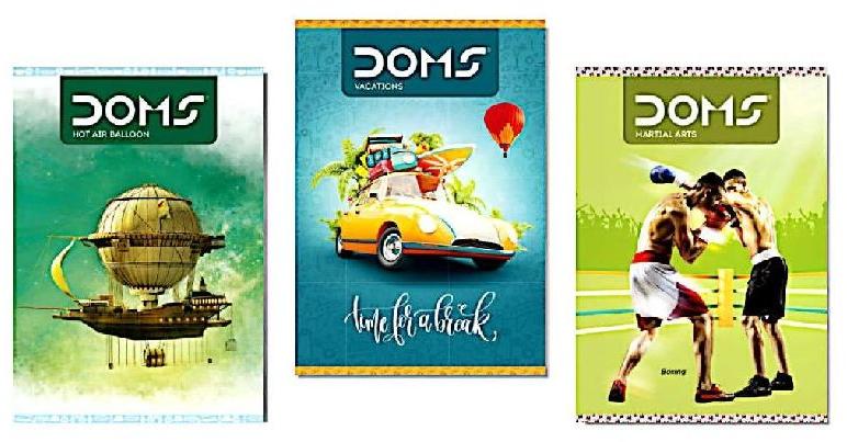 Printed Doms Pinning Notebook, Size : 21x29.70 cm