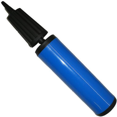Plain Plastic Action Balloon Pump, Color : Blue