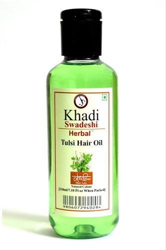 Khadi Tulsi Herbal Hair Oil